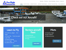 Tablet Screenshot of flyproflight.com